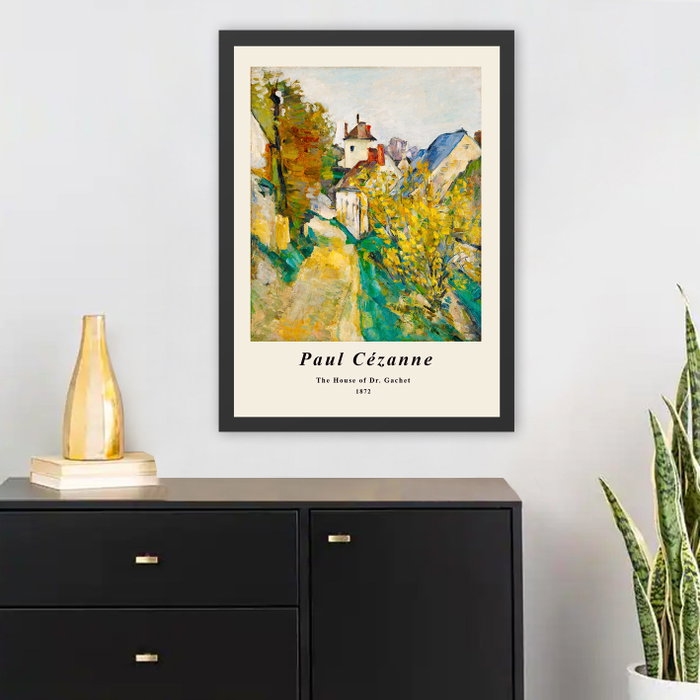 Wallity Pintura Decorativa Enmarcada Multicolor 55 x 75 cm